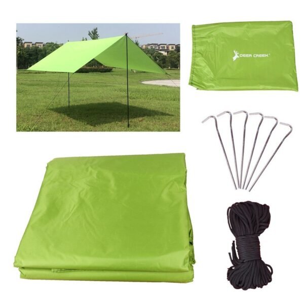 Deer Creek 400 x 500cm Flysheet Polyester Light Green