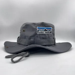 Patagonia Bucket Hat Hiking Camping Wear Travel Sun Protection Safari With Neck Strap Fashion Summer