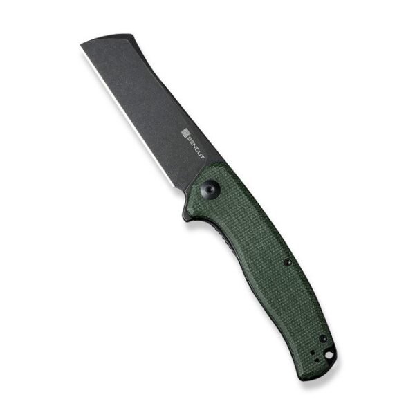S20057C-4_Traxler_1__97744.jpg SENCUT Traxler Canvas Micarta Handle (Green)